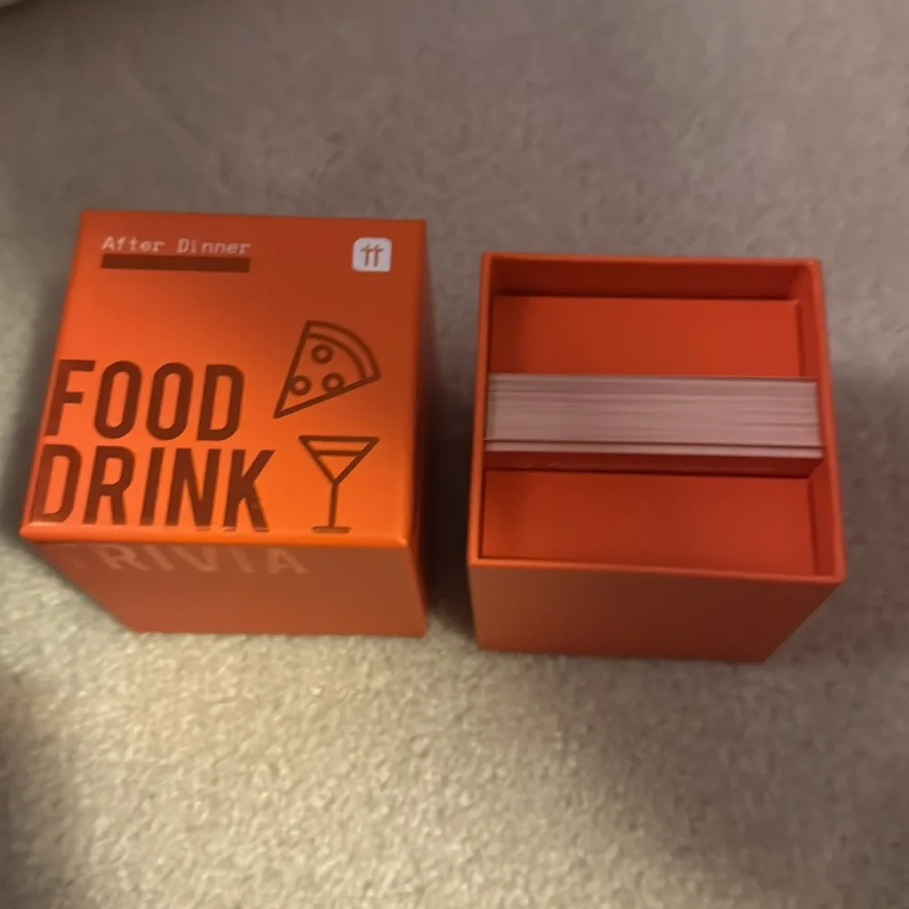 Talking Tables Food And Drink Trivia Game - Picture 2 of 2